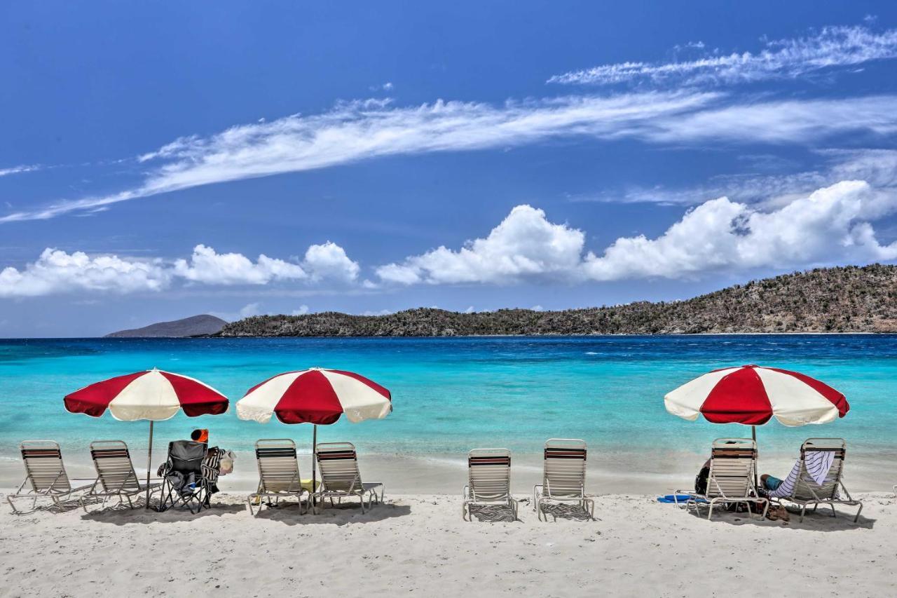 Saint Thomas Condo With Ocean Views, Walk To Beach! Frydendal Kültér fotó